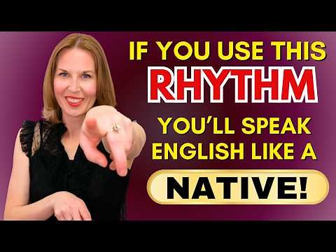 Rhythm in English Speaking | How Natives REALLY Speak English (Listen & Repeat Practice)