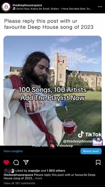 The Deep House Space on TikTok