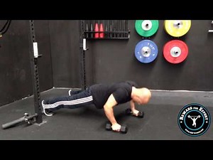 DB Deficit Push Up