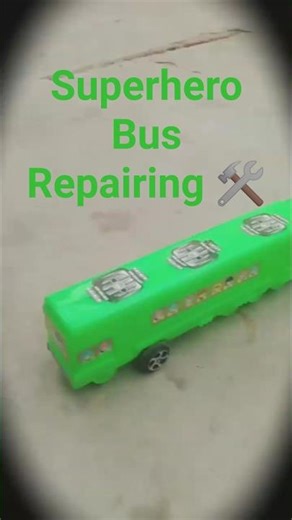 Superhero کی بس خراب ہو گئی! 🛠️ Superhero Bus Rescue & Toy Train Fun #shorts