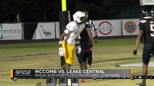 🏈 McComb tops Leake Central, 41-40: | David Edelstein TV