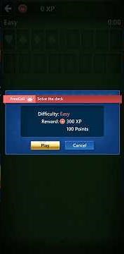 Microsoft Solitaire Collection FreeCell Easy 11.5.2025 #solitaire #freecell