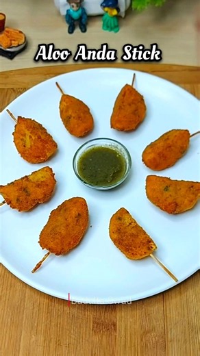 🍢 Egg Potato Stick Recipe 😍 | Crispy & Easy Potato Snack | #shorts #recipe