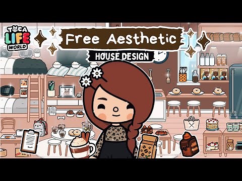 ALL FREE AESTHETIC HOUSE DESIGN!! 🧸🧺🤎| Toca Life World