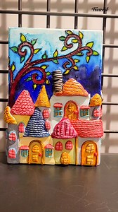 2.9K views · 92 reactions | Revamp your wooden box into a quirky Key Holder to amp up your home decor! ✨ Here’s an amazing DIY that will add charm to your house! Recreate this using Fevicryl Mouldit, Fevicryl Glass Colours, Fevicryl 3D Outliners, and Fevicryl Acrylic Colours. Comment  if you like this DIY. | Hobby Ideas India | Facebook