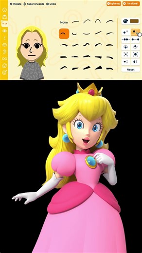How to make Peach from Super Mario! #peach #supermario