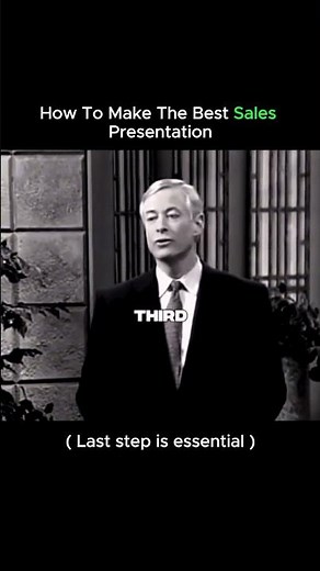 How To Make The Best Sales Presentation