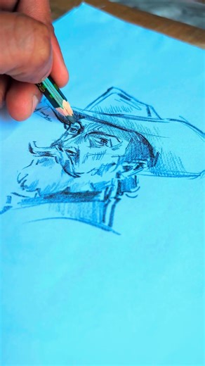 Cowboy portrait | #shorts