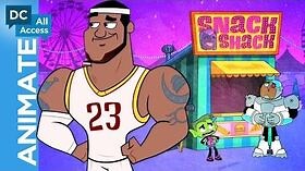 Teen Titans Go! - “LeBron James Dribble Dribble” (clip) bonus feature