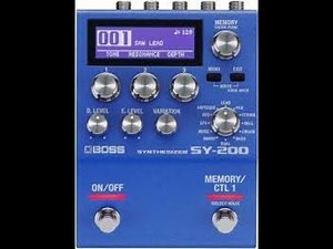 Part 6 Pedalboard Build : Boss sy200 pedal & midi