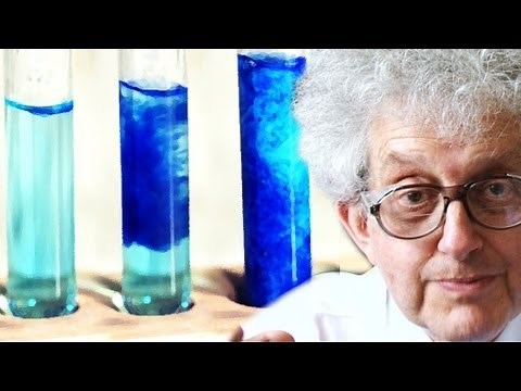 Copper Sulfate (slow motion) - Periodic Table of Videos