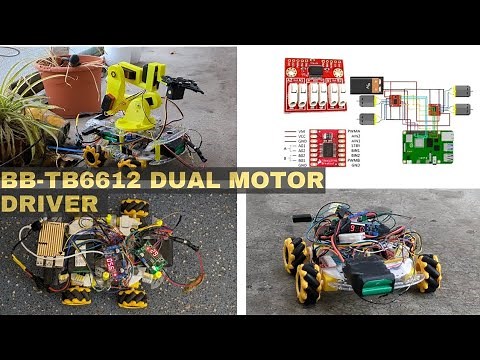 TB6612FNG motor controller Raspberry Pi circuit