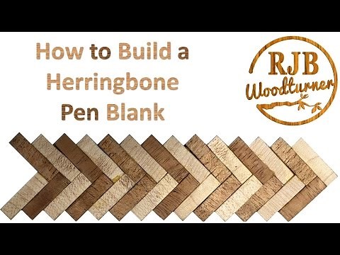 How to make a Herringbone Pen Blank