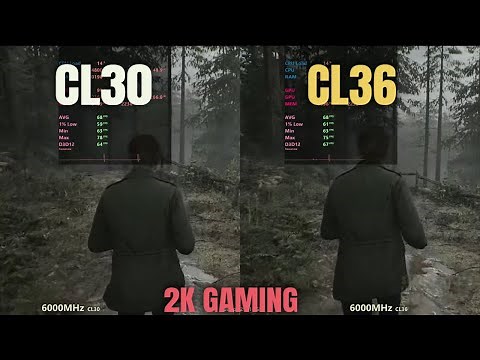 1440p Gaming - CL30 vs CL36 - DDR5 RAM