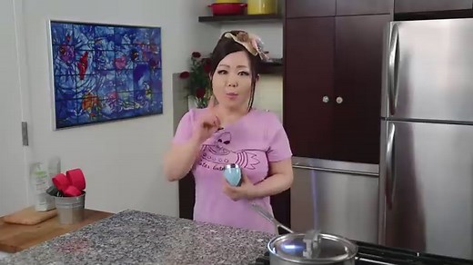 Sweet, chewy, doughnut balls filled with sweet red beans (Chapssal...