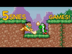 5 SNES GAMES I'M BAD AT! [OLD SCHOOL SUNDAY]