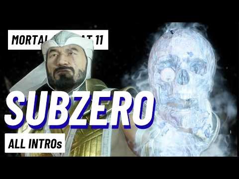 SubZERO - All INTROs | Mortal Kombat 11 |