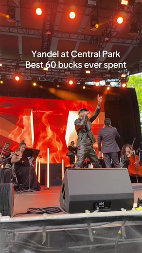 Yandel's Unforgettable SINFÓNICO Performance in Central Park