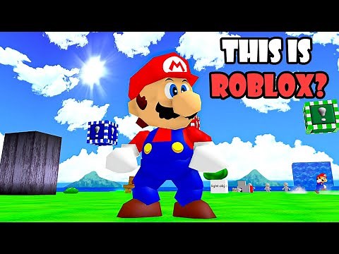 Super HD 64 [Super Mario 64 fan game] Roblox