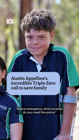Austin Appelbee's Triple Zero call to save family swept out to sea at Geographe Bay released