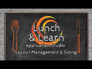 Application Studio: Layout Management & Sizing Made Simple