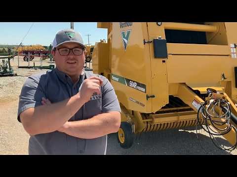 Vermeer 504R Series Round Baler Walkaround