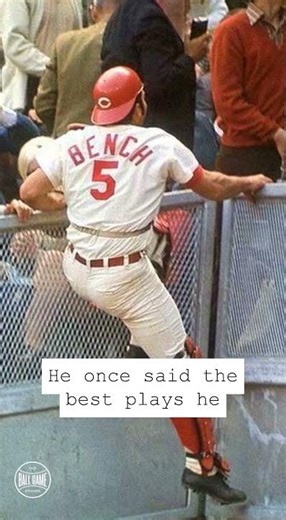 The MVP Who Climbed the Fence | Johnny Bench, 1970 World Series