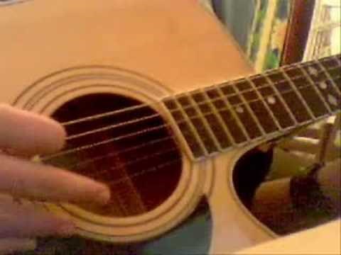 How To Play "The Man Who Can't Be Moved" by The Script