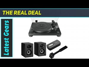 Immersive Vinyl Experience: Audio-Technica AT-LPW50PB Turntable Bundle Review
