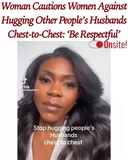 77K views · 45 reactions | Jane Harris says it’s inappropriate for women to hug other people’s husbands chest-to-chest. #Clique, what are your thoughts on this? : @TheVirginHairFantasy | Itsonsitetv | Facebook