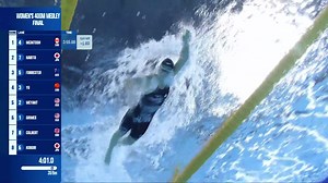 MCINTOSH CLAIMS GOLD! 🥇🇨🇦 Summer McIntosh breaks her own 400m IM championship record with a time of 4:25.78 at the World Aquatics Championship 👏 | CBC Olympics