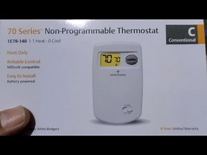Popup Camper Thermostat Replacement - Digital 2 Wire