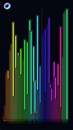 Bubble sort! #simulation #satisfying #coding