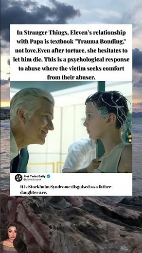Eleven's Trauma Bond Explained#StrangerThings #Eleven #DrBrenner #Psychology #TraumaBonding