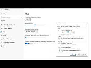 Co dělat když zmizel kurzor myši na obrazovce Windows 10