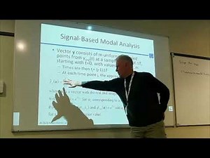 Training D8: Modal And Signal Analysis (1 of 2)