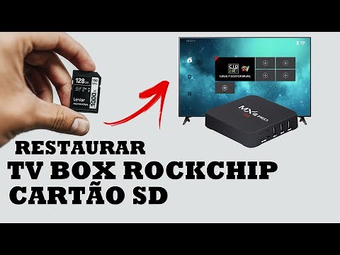 How to update or restore any Rockchip TV box using an SD card.
