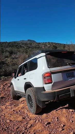 Testing my stock 2024 Land Cruiser 1958 in Sedona #toyota #landcruiser #landcruiser250 #lc250