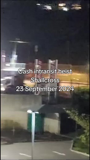 CASH INTRANSIT HEIST 23 SEPTEMBER 2024 SHALLCROSS #fyp #CRIMESCENE