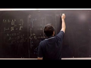 Quantum Computing: Example of Diagonalization by Unitary Similarity