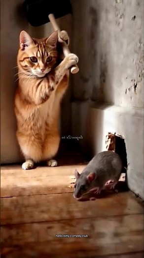 How do you feel now cat? #funny #shorts #cat