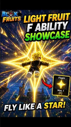 This Light Fruit F Ability is INSANE 🔥🚀