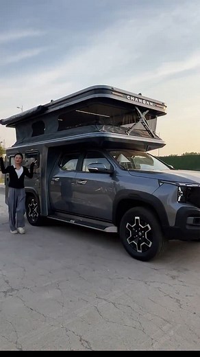 2.1K reactions · 15 comments | The extended-range new energy pop-up RV is here! It also comes with off-road four-wheel drive and differential lock! A truly multifunctional RV! #RV#Pop-up RV#Off-road RV#Changan Hunter#Shenghong RV | RV Camping Car | Facebook