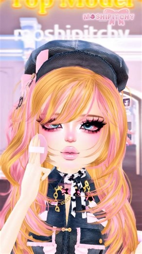 🌺gyaru custom makeup tutorial in #dresstoimpress
