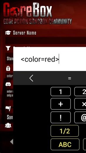 How to make the text on your server have color.
