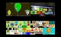 Mix of 4 videos from youtube : 100000 BFDI auditions