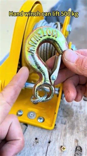 #Hand Crank Winch#Worm Gear Winch#Manual Cable Puller#Reversible Lifting Winch