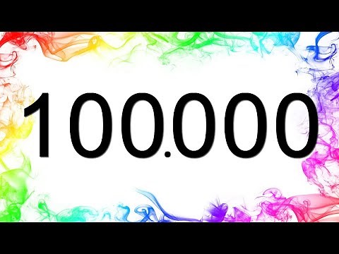 Números de 1 a 100000 | 1 a 100 mil | 1 a 100.000 | Fonte preta e Fundo Branco | Ito ABC [112]