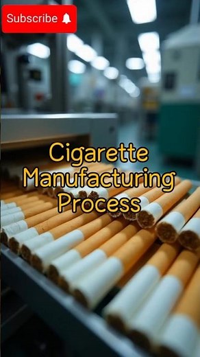 How Cigarettes Are Made Inside the Factory 🚬 | The Secret Process Behind Every Pack!