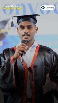 Student testimonial | Convocation Day | Finprov Learning
